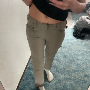 Women's Tan Jeans